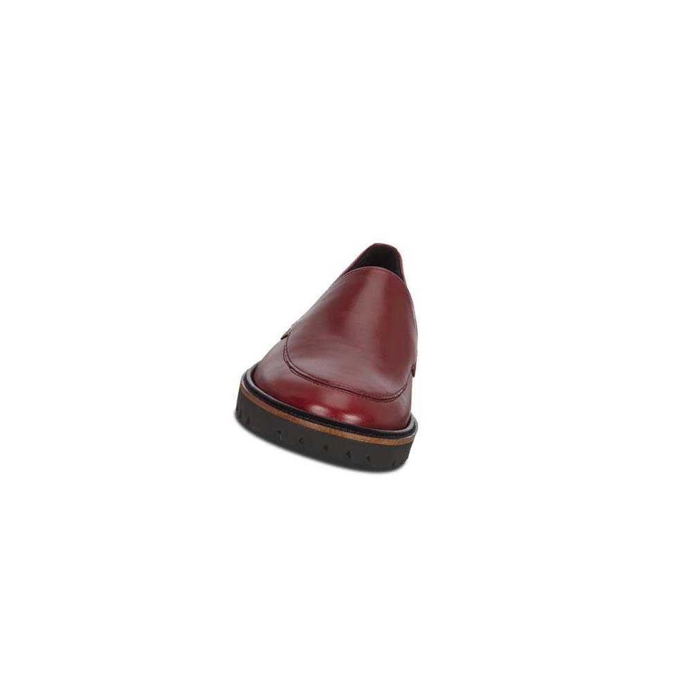 Ecco Incise Tailored Loafers Dame Burgunder | NO 155FDN